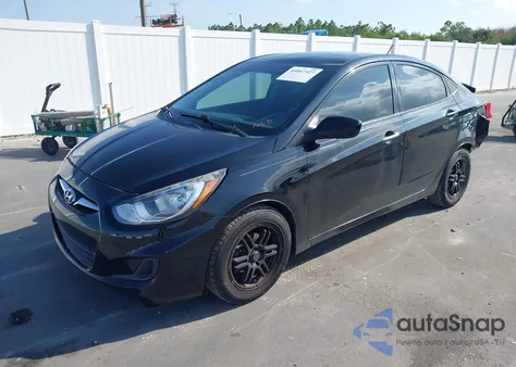 2014 Hyundai Accent Gls z USA, uszkodzony, nr VIN KMHCT4AE5EU719004